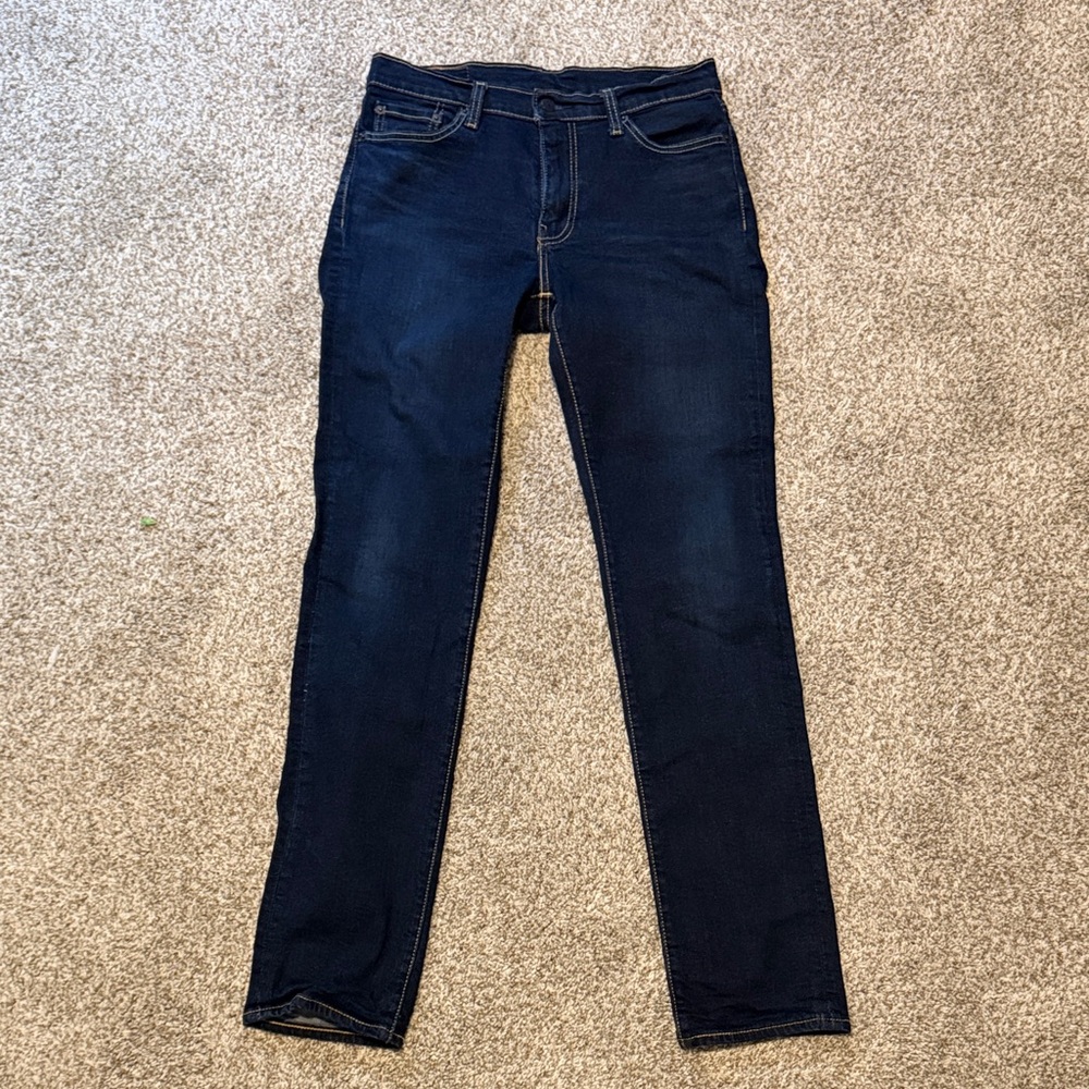 Levi's Men's Slim Jeans - Dark Blue